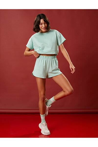 Koton Μίνι αθλητικό σορτς με ελαστική μέση