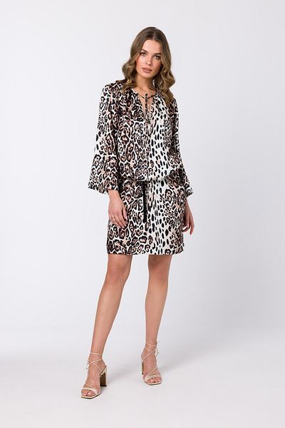 Stylove Loose dress with wide sleeves