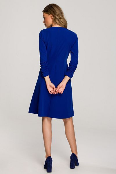 Stylove Rochie in A cu cravata in decolteu