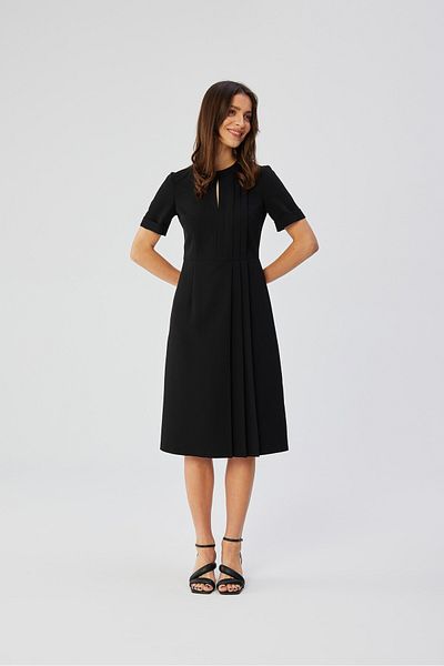 Stylove A-line dress with decorative pleats