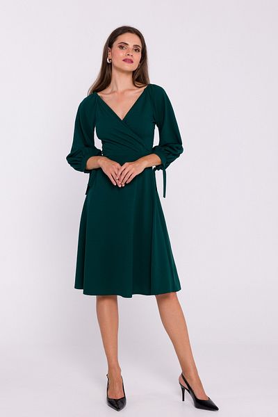 Stylove O rochie evazată cu mâneci încleștate