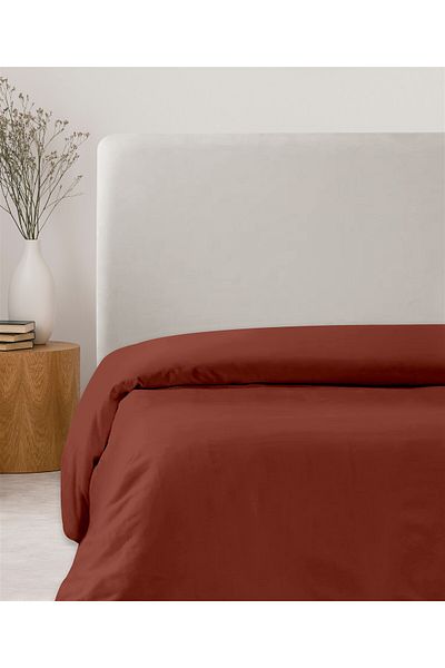 Evim 100% Cotton Akfil Duvet Cover Single 160X220 cm Claret Red