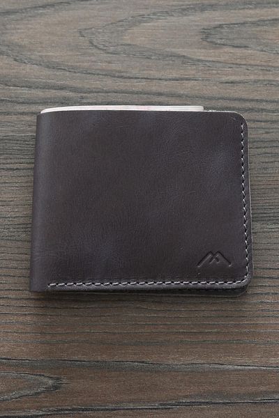 Madmext Genuine Leather Men's Wallet with Gray Card and Money Compartment and Stitching Detail 7259