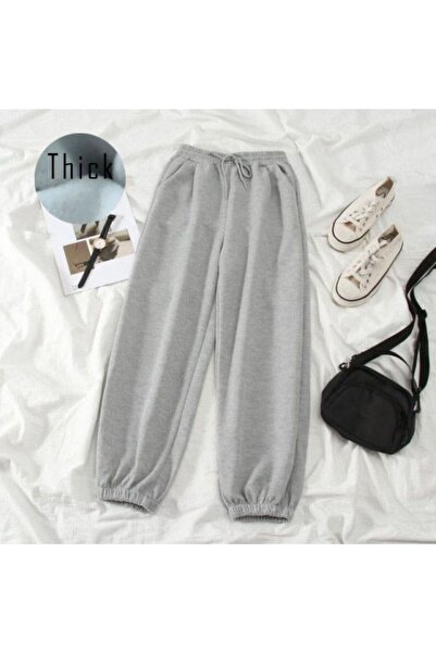 THE WHITE Gray Kids Sweatpants