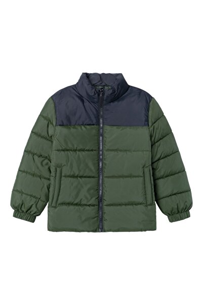name ıt Name It Stand Collar Green Boy's Puffer Jacket13228720