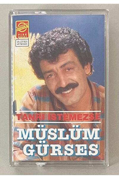 GüneşPlak كاسيت Müslüm Gürses إذا لم يطلب الله (كاسيت طبعة الفترة الأصلية)