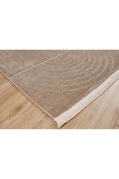 GÜMÜŞSUYU Halı Deco Geo 80011 Kahverengi Halı
