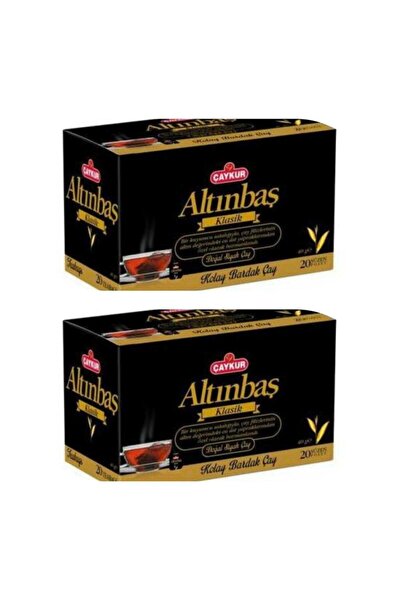 Çaykur Altınbaş Süzen Poşet Çay 40 Gr 20 li Paket 2 ADET