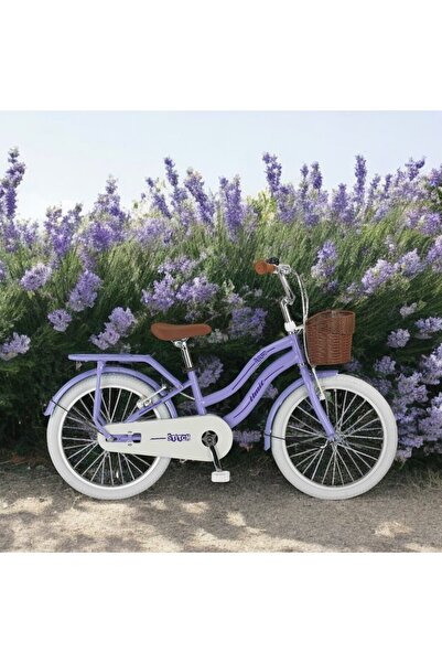 Ümit Bisiklet Ümit Stitch New L Atb 20 Jant Sepetli Çocuk Bisikleti - Lila