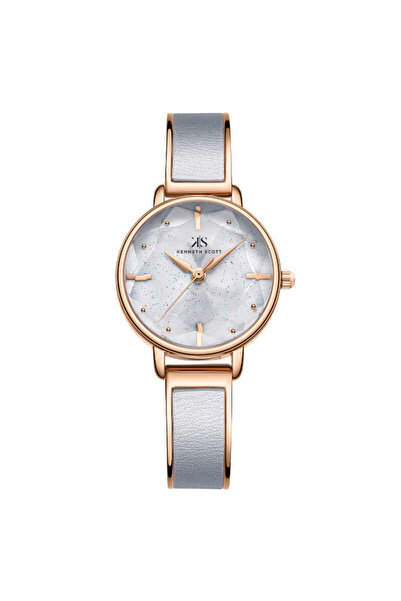 Kenneth Scott Women's Analog Grey Dial Watch - K23503-RBXX
