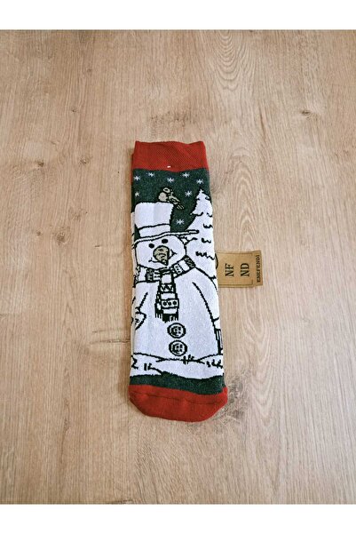 ENEFENDİ Новогодишна концепция Дълги цветни еластични чорапи Зимни новогодишни подаръци Дамски чорапи