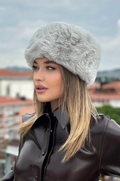 emybox Kışlık Son Trend Kalpak Eskimo Rus Slav Tarzı Suni Kürk Tüylenmez Pelu...