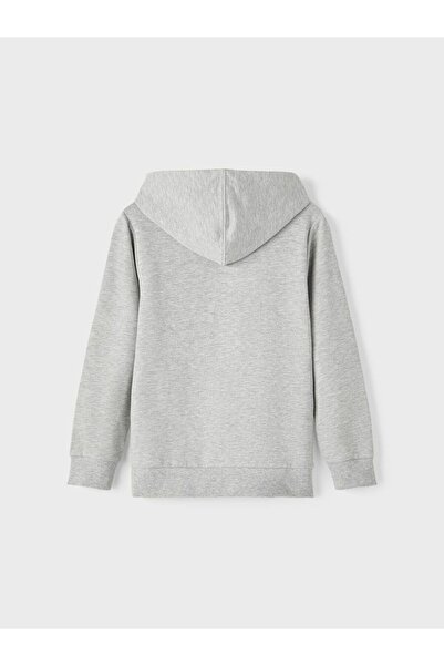 name ıt Name It Капюшоном Сірий-Меланж Світшот для хлопчиків 13221796