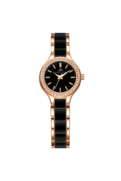 Kenneth Scott Women's Analog Black Dial Watch - K23509-KCBB