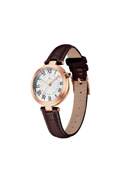Kenneth Scott Women's Analog White Dial Watch - K24510-RLDW