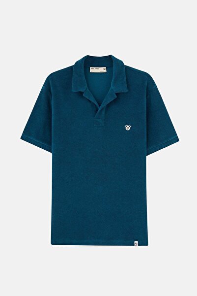 WWF Market Μπλουζάκι Panda Terry Polo - Βενζινοπράσινο