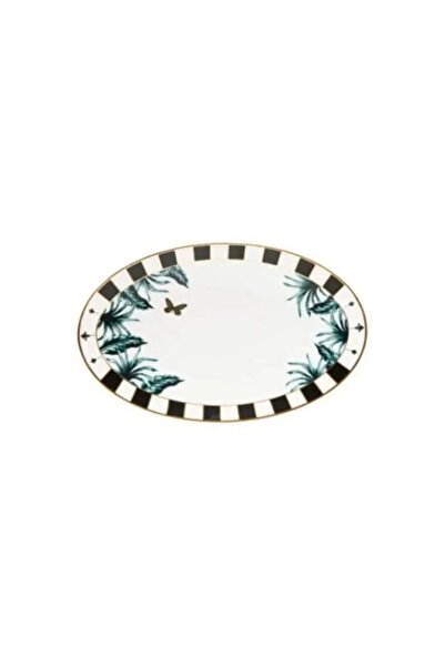 Porland Palms Boat Plate 32cm