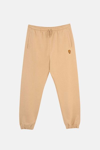 WWF Market Pantaloni de trening pentru bărbați Aslan Soft Fleece - Latte