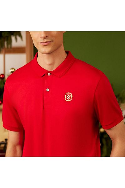Giordano Men's Embroidered Polo