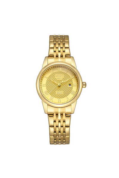 Kenneth Scott ساعة نسائية أنالوج بمينا شامبانيا - K23530-GBGC