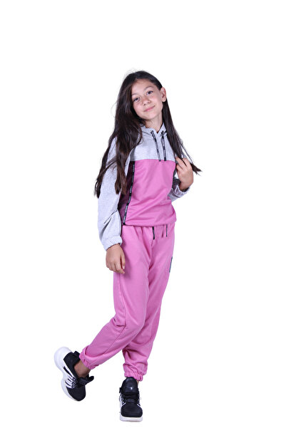 YA KO KİDS Snow Fashions εμπριμέ Σετ φόρμας για κορίτσια με διχτυωτές λεπτομέρειες