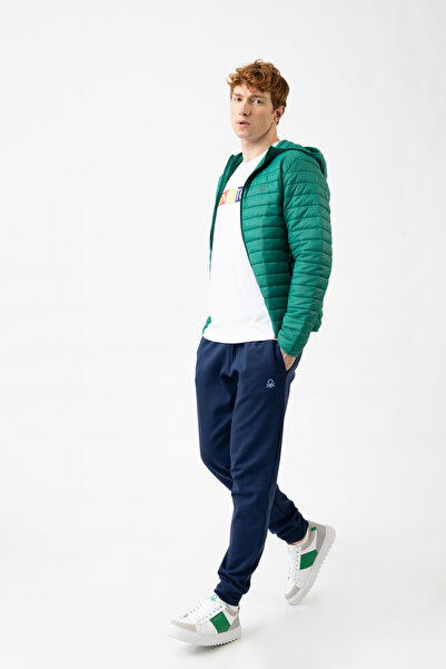 United Colors of Benetton Зелений чоловічий пальто