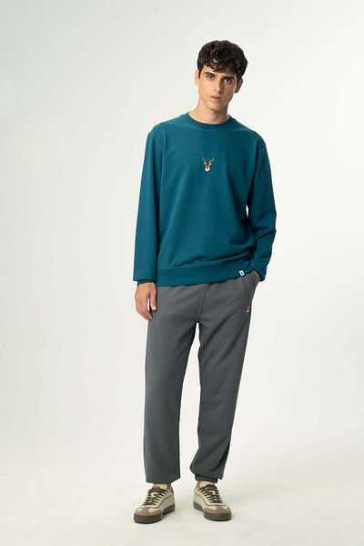 WWF Market Ανδρικό αθλητικό παντελόνι Red Fox Soft Fleece - Γκρι