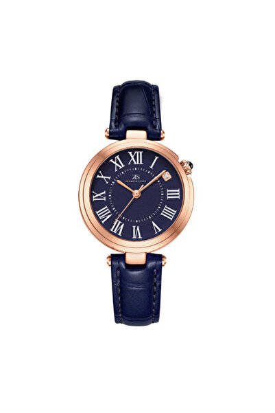 Kenneth Scott Women's Analog Blue Dial Watch - K24510-RLNN