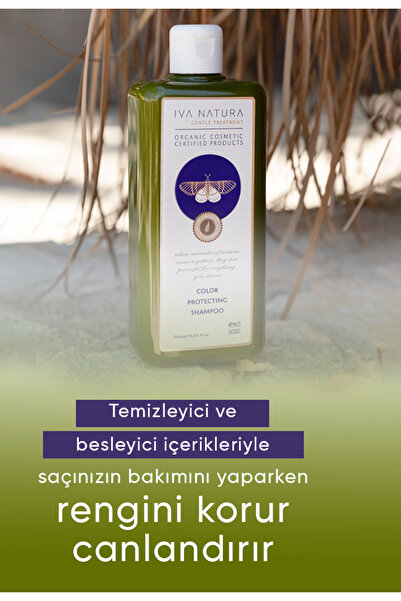 Iva Natura Dökülme Karşıtı Besleyici- Renk Koruyucu Şampuan Organik Sertifikalı 350ml