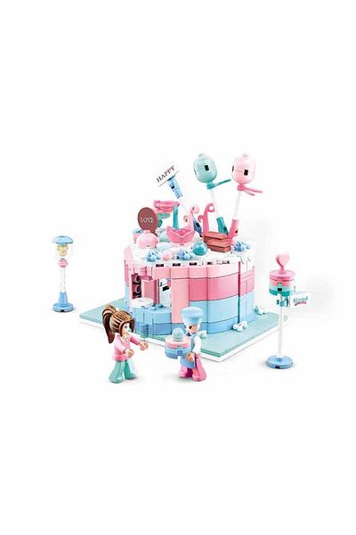 Sluban Food Court Dessert Shop - 328 Pieces