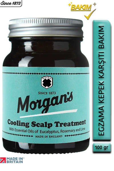 Morgan's Pomade Morgan’s pomade Cooling Scalp Treatment Ferahlatıcı Baş Deris...