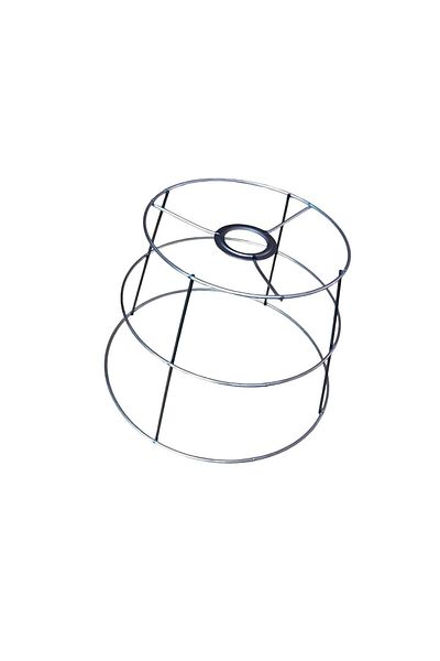 C&A&B KUZEY AVİZE C&A&B Northern Chandelier Lampshade Chandelier Raw Wire Oval Top 20 cm Medium 24 cm Bottom 28 cm