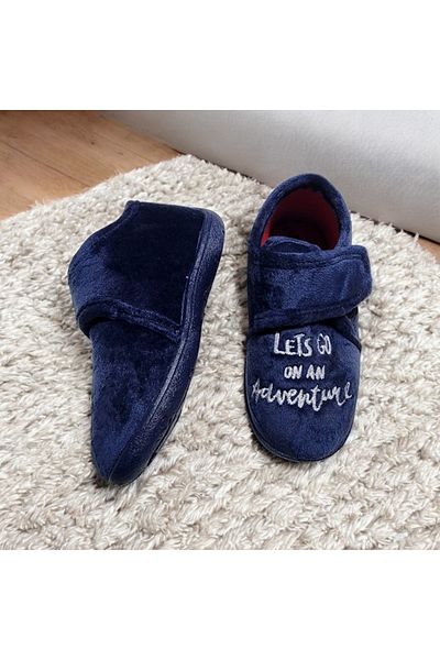 GEZER Καθημερινές χειμερινές μαλακές παντόφλες με Velcro Orthopedic Bear Figured