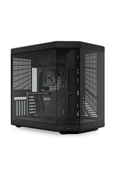 HYTE Y70 Pitch Black Temperli Cam USB 3.2 E-ATX Dual Chamber Mid Tower Gaming...