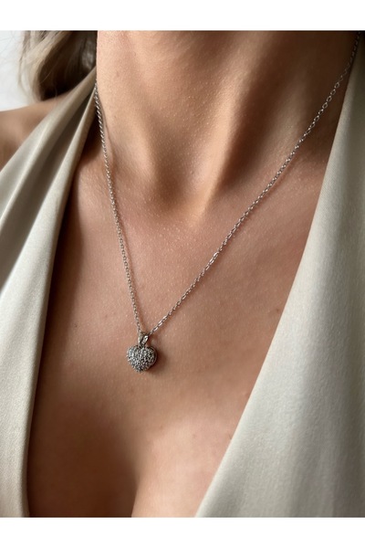 İNN JEWELLERY Çelik Kolye  Kararmaz Antialerjik Kalp Figürlü (2 Yıl İthalatçı...