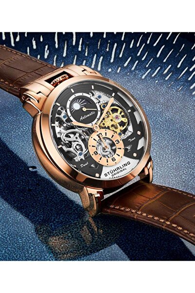 Stührling 906.04 47mm Otomatik Erkek Kol Saati