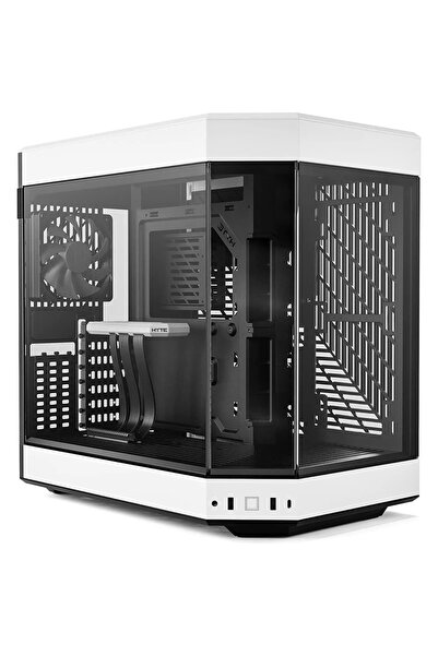 HYTE Y60 Siyah-Beyaz Temperli Cam USB 3.2 E-ATX Premium Mid Tower Gaming Kasa...