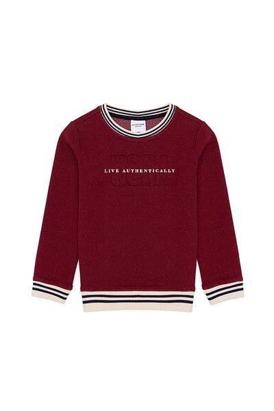 U.S. Polo Assn. Boys' Cherry Sweatshirt