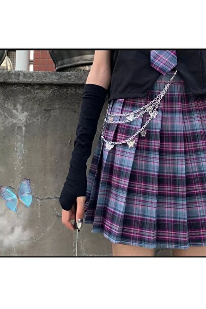 İmpavido Women Men Black Double Single Finger Oversleeve Gloves Flexible Spring-Summer