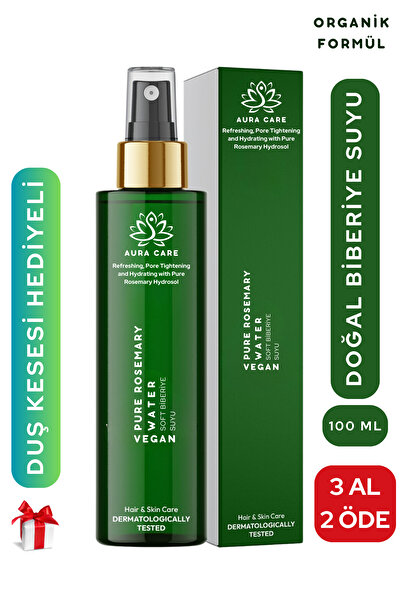 Aura Care Biberiye Suyu Saç Dökülme Karşıtı ve Hızlı Saç Uzatma Etkili Doğal ...