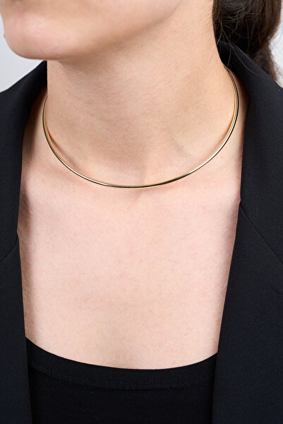 Elika Silver Kadın Ajda Kolye - Choker Kolye