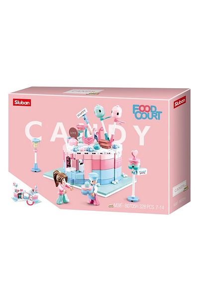 Sluban Food Court Dessert Shop - 328 Pieces