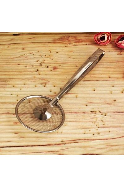 YDGR Shopping Mall Multi-Purpose Stainless Metal Boiling and Frying Tongs with Strainer Bb81Yt1178 Snnshp 10585