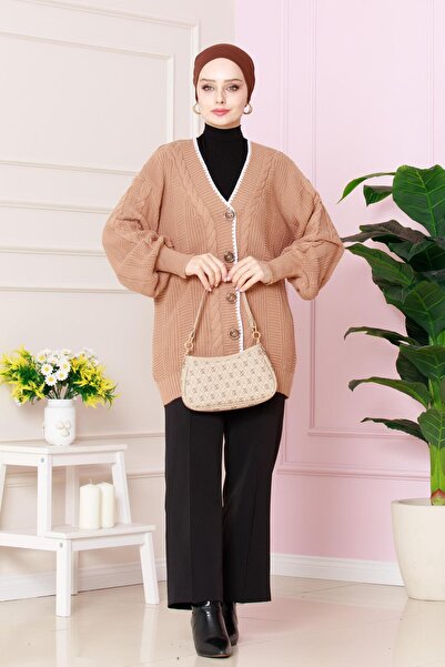 Sevitli Ζακέτα με ραμμένη καμήλα Shepherd