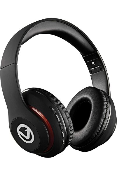 Volkano سماعات رأس بلوتوث من سلسلة Impulse - أسود VB-VH100-BLK