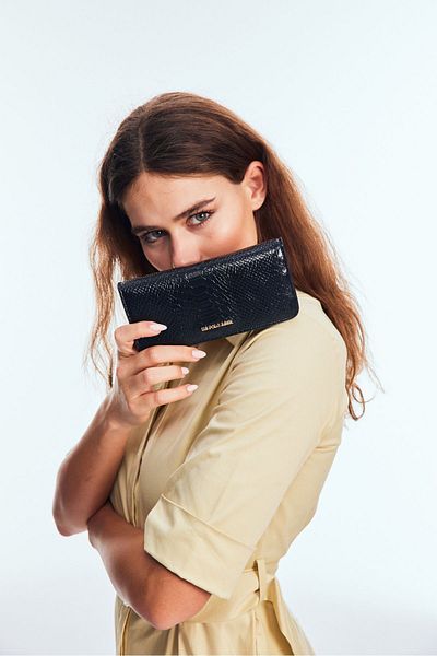 U.S. Polo Assn. Černá dámská taška Portfolio Usc24816