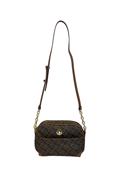 U.S. Polo Assn. Women's Messenger Bag Brown - Us24520