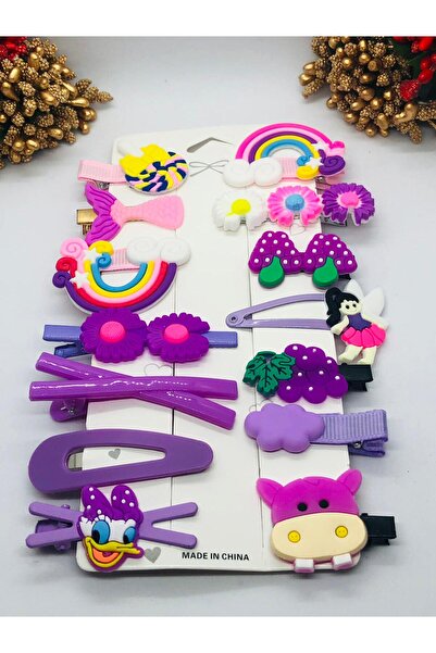 İnDerin Set de 14 catarame din silicon umplute moale tematice