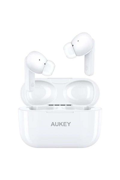 AUKEY سماعات أذن لاسلكية حقيقية EP-M1S باللون الأبيض