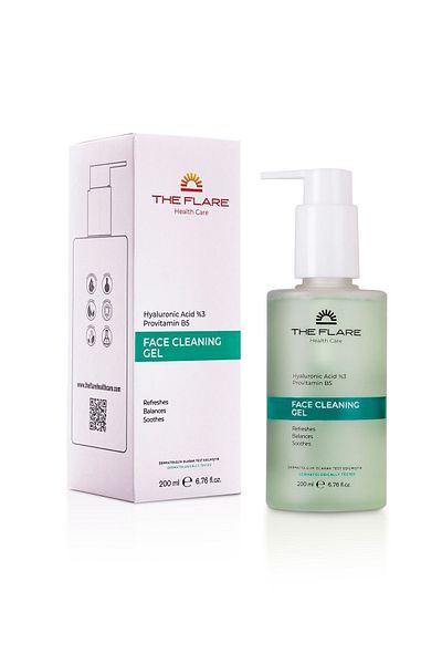 The Flare Health Care 200ml Enriched with Hyaluronic Acid and Provitamin B5 Face Wash - All Skin